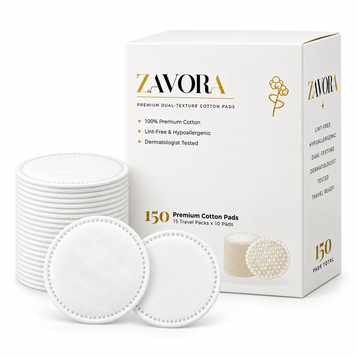 ZAVORA Cotton Pads