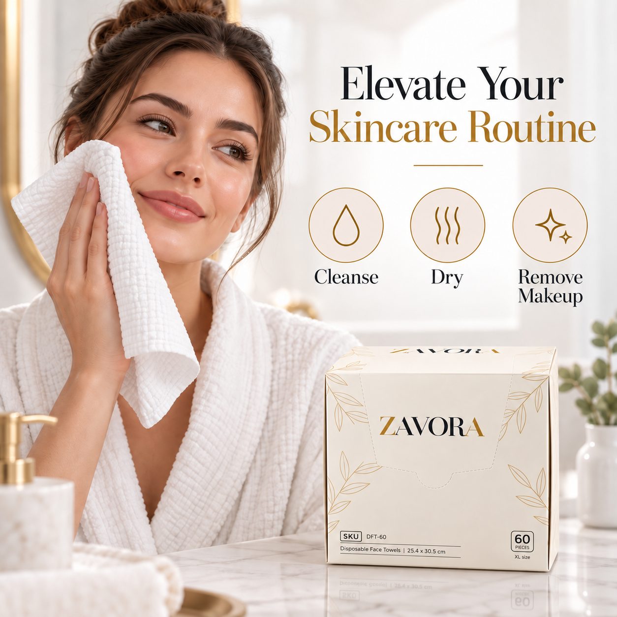Face towels ritual